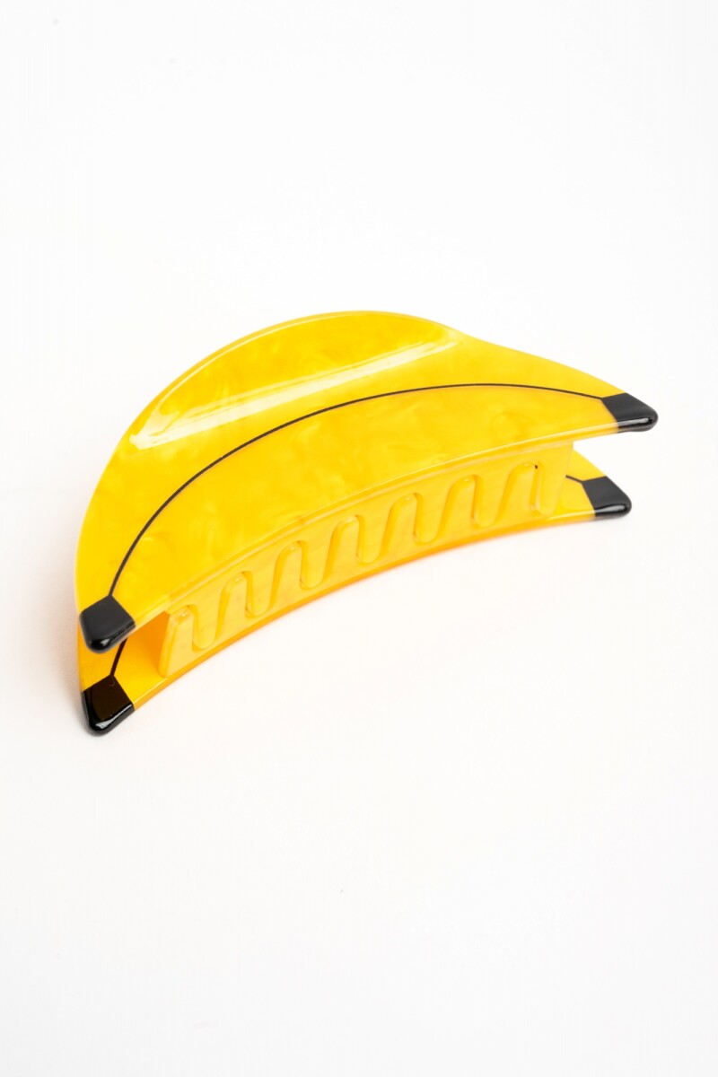 Broche Banana Mostaza