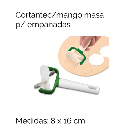 Cortante Con Mango Masa Empanada Bc3893 Unica