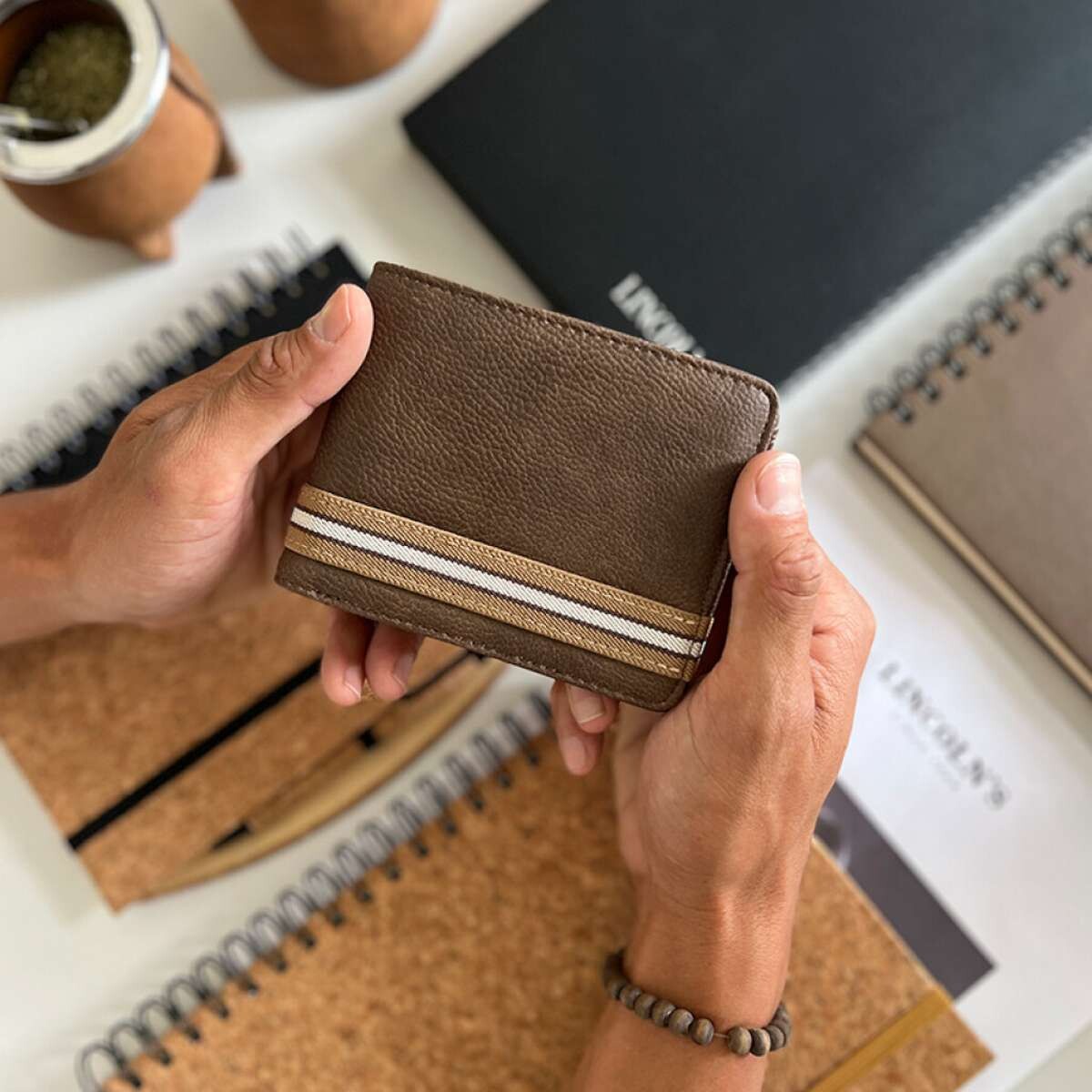 Billetera Balder - Castaño 