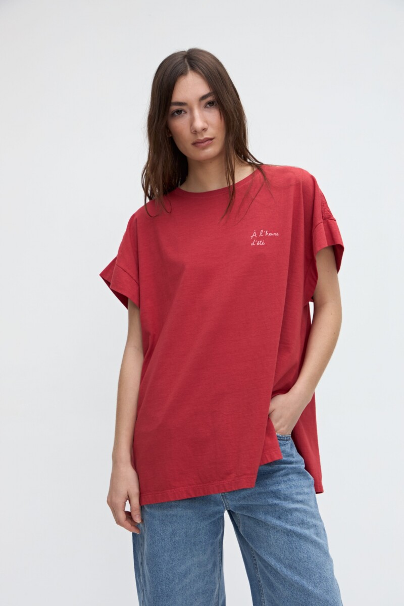 Musculosa Evelyn - Rojo 