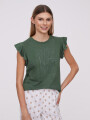 Musculosa Xenia Verde Seco