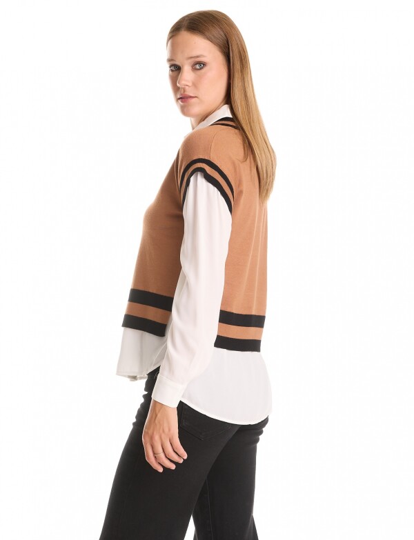 Buzo & Camisa MARRON