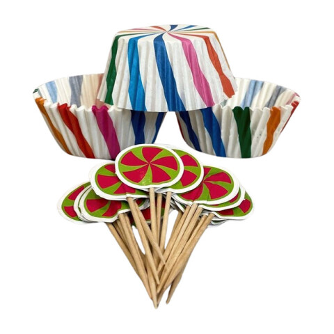 OUTLET Porta cupcake de papel con pincho Outlet Porta Cupcake De Papel Con Pincho