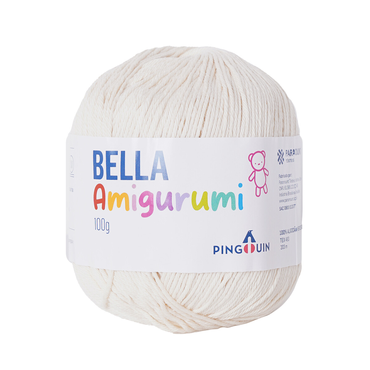 bella amigurumi - crudo 