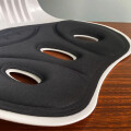 Respaldo Lumbar Corrector De Postura Espaldar Ergonómico Gris