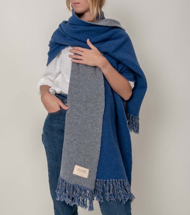 Pashmina rebe Azul