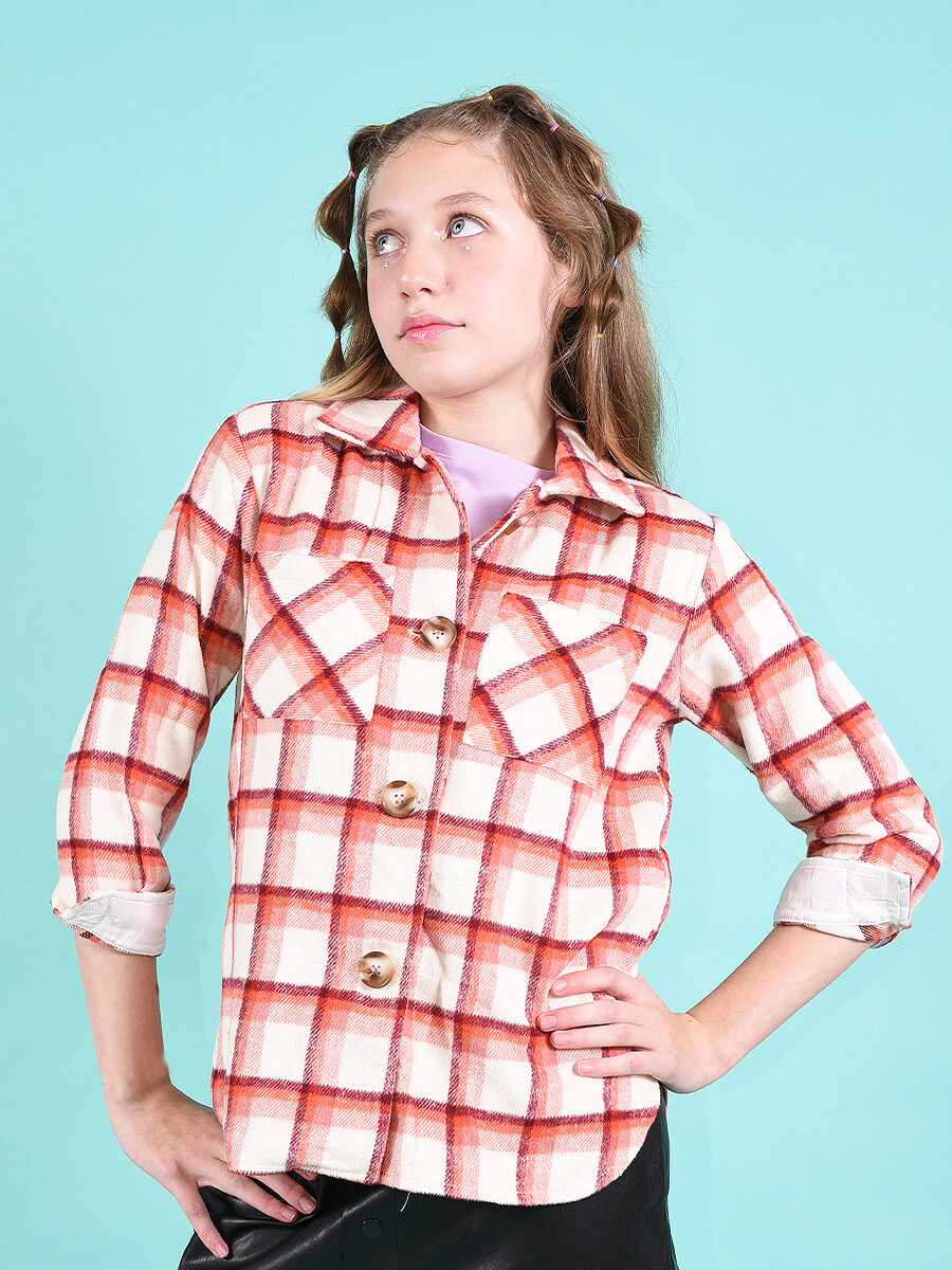 SOBRECAMISA JULIETA - CORAL 