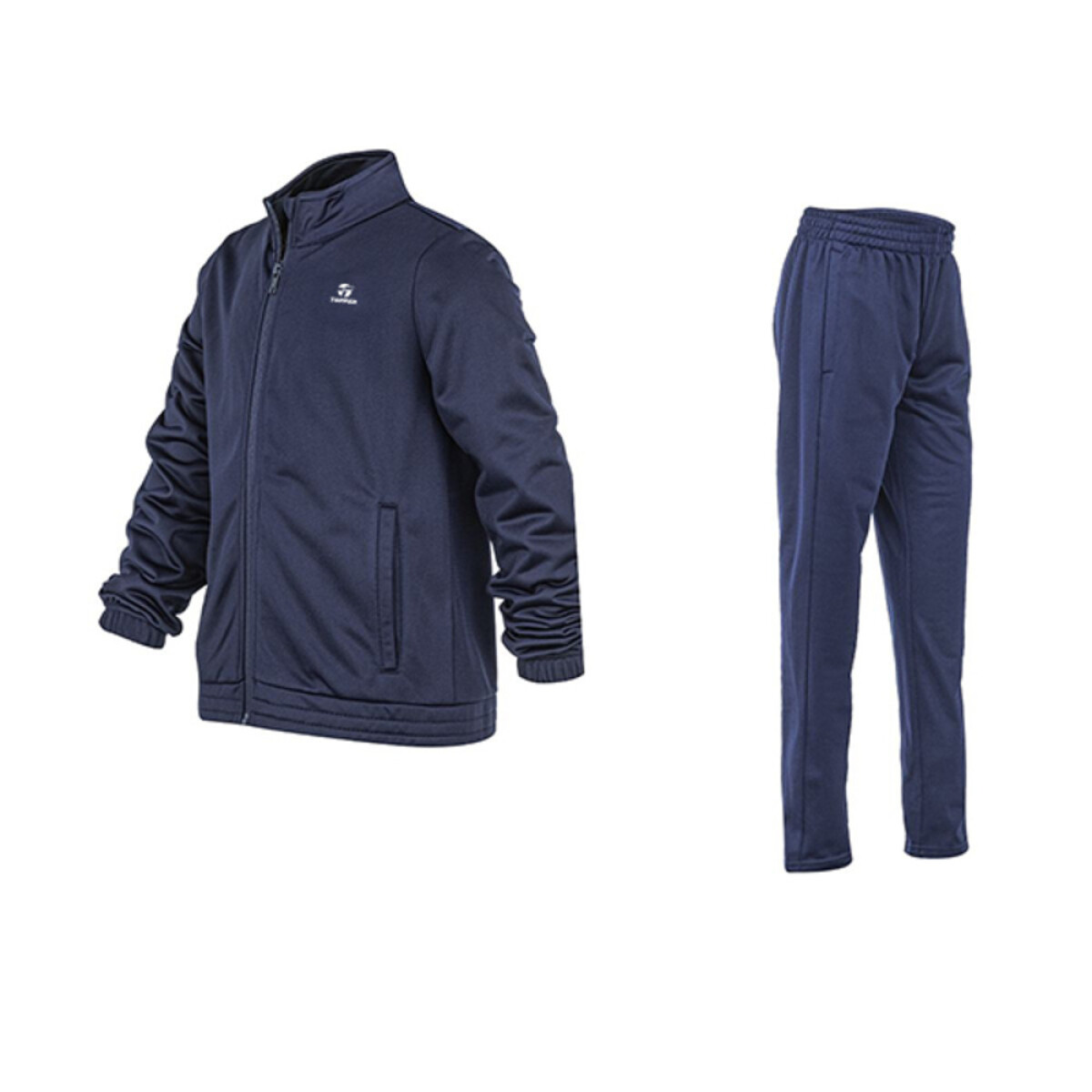 CONJUNTO DEPORTIVO GD KIDS azul pond - AZUL CARIBE/CHUMBO/BLANCO 