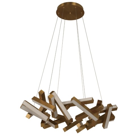 COLGANTE LED PARES 1L 58W 2700K BRONCE COLGANTE LED PARES 1L 58W 2700K BRONCE