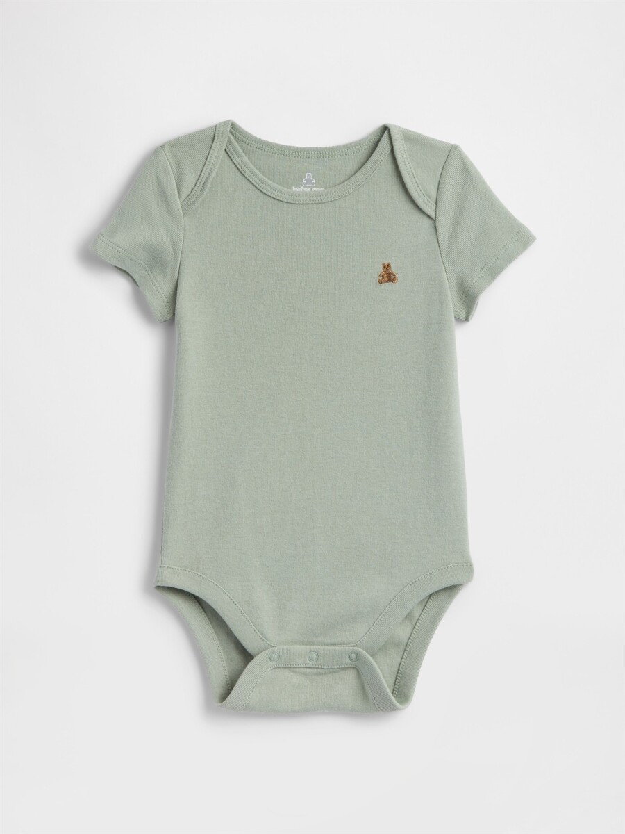 Body Oso Brannan Bebé - Iceberg Green 16-5808 