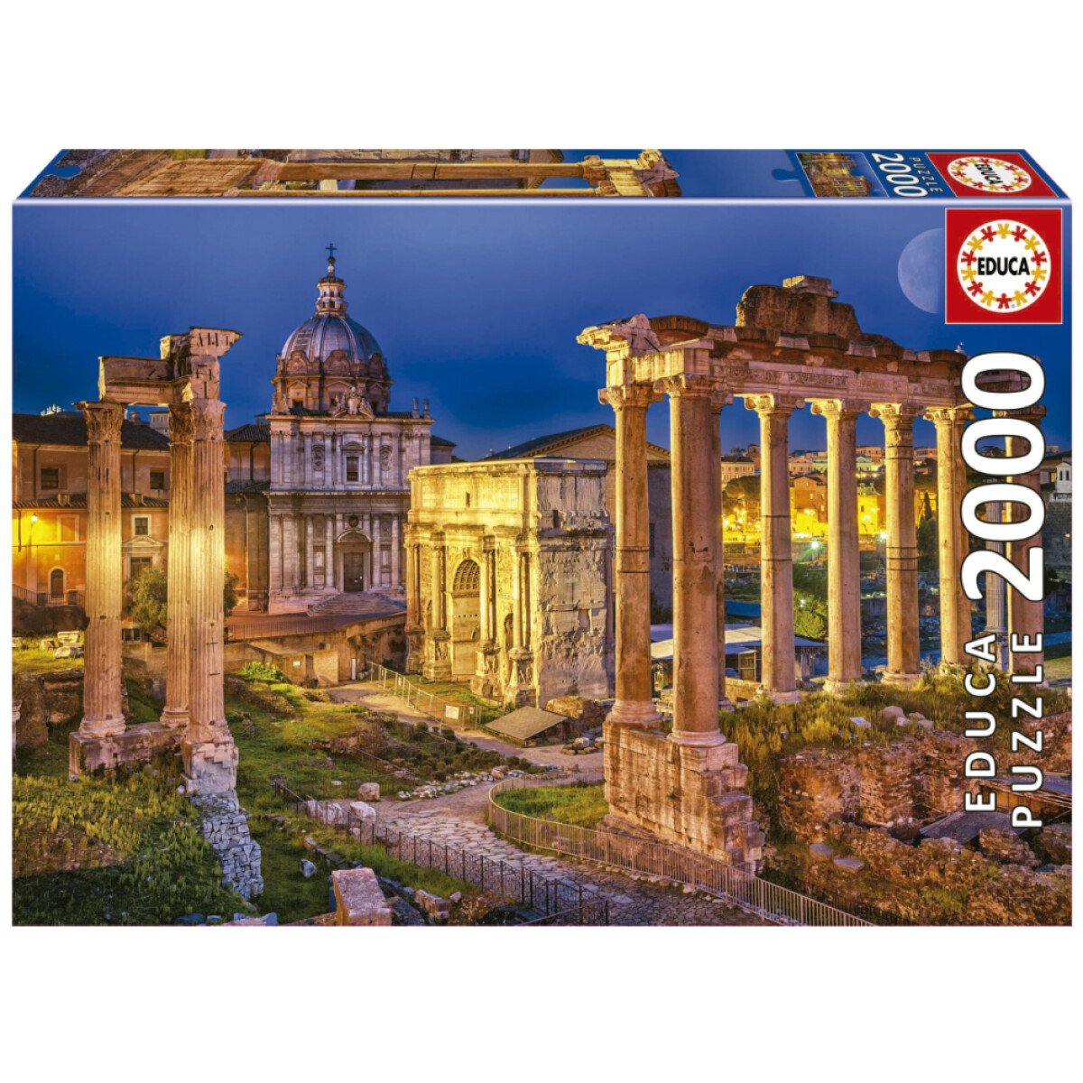 Puzzle Rompecabeza Educa Foro Romano 2000 Piezas Paisaje 