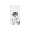 Protector para Xiaomi Redmi 13C 5G transparente diseño gato Protector Para Xiaomi Redmi 13c 5g Transparente Diseño Gato