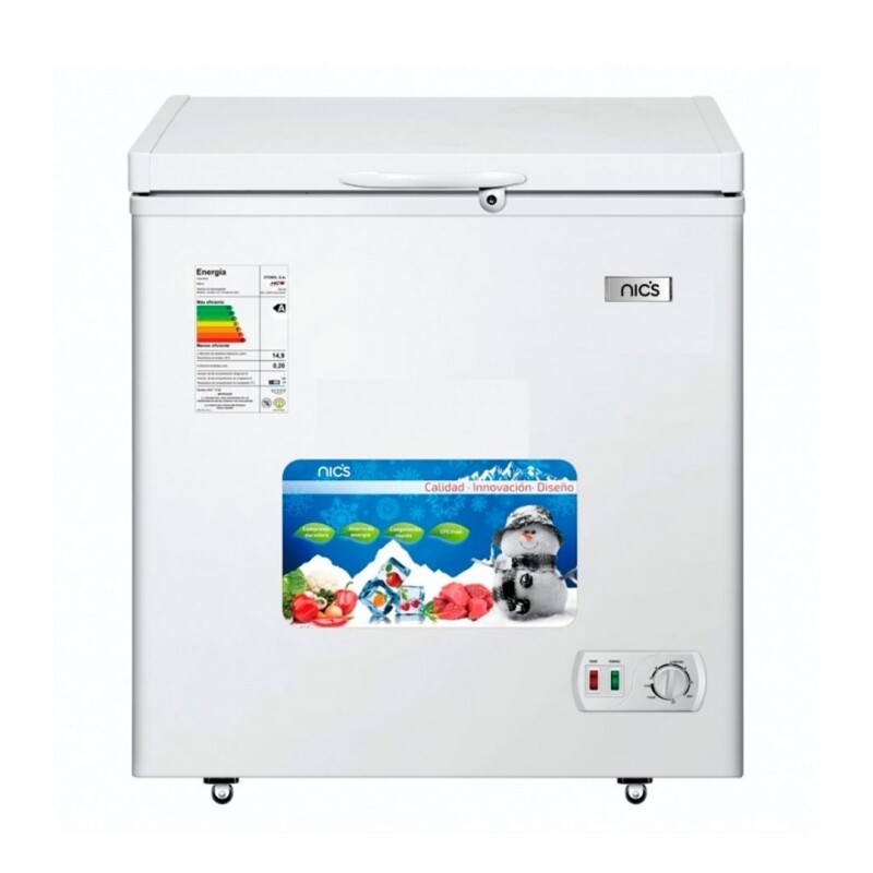 Freezer horizontal Nic´s 160lt Efic. A Freezer horizontal Nic´s 160lt Efic. A
