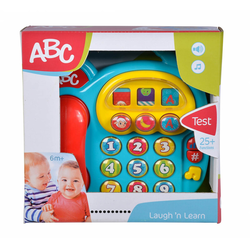 Teléfono colorido Musical ABC Teléfono colorido Musical ABC