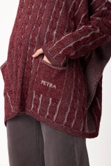 Sweater Oceano Bordeaux/Gris