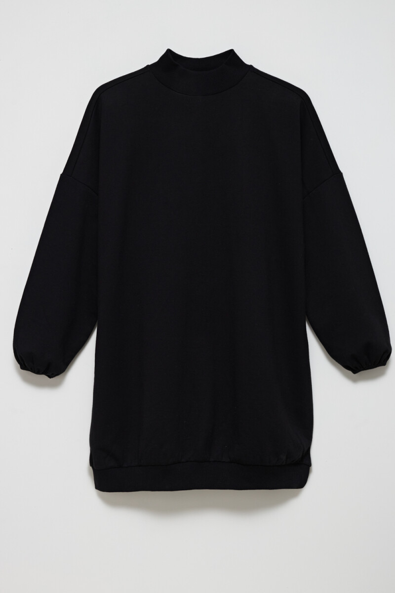Sudadera deportiva larga Negro
