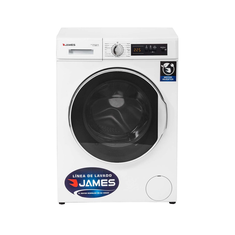 LAVARROPAS JAMES 6-KG BLANCO LR 1008 INV