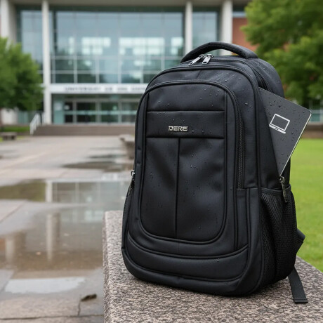 Mochila Sport 18" Para Notebook Candado Integrado Reforzada Negro