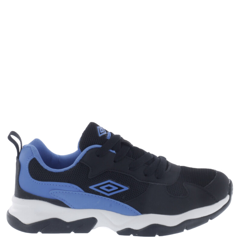 Championes Infantiles Umbro Orbit Negro - Azul Real