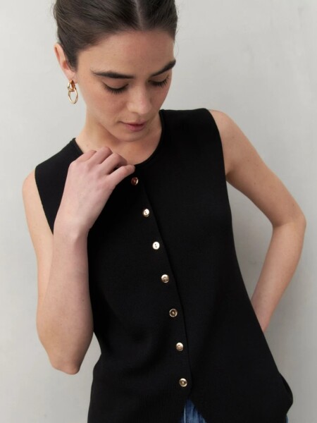 CHALECO D.CASSIN SALVA NEGRO