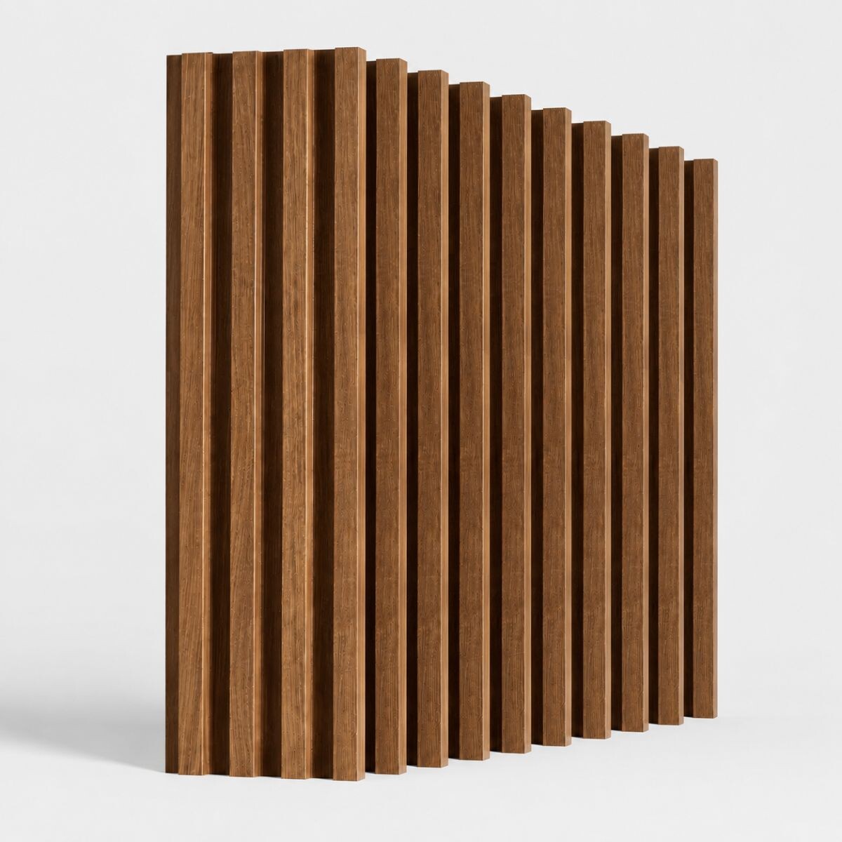 Set x10 Panel ranurado WPC 290x16cm - MARRON OSCURO 