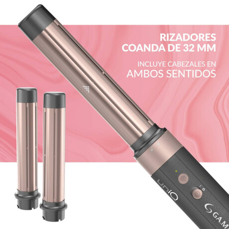 Modelador GAMA Multistyler H Mod uniQ Vibrance 220 Gris y Rosado