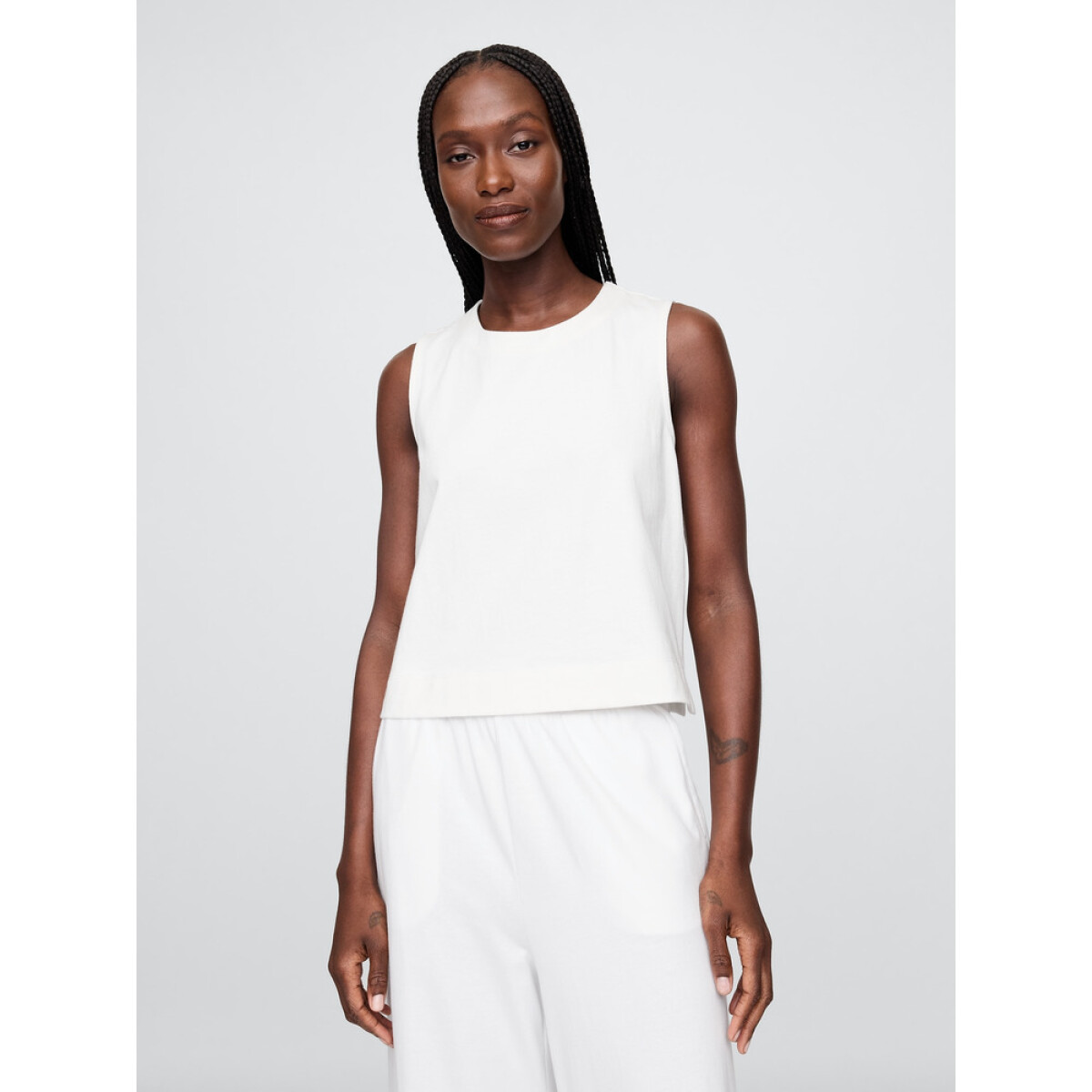 SL HVY VINTAGE SHELL - OPTIC WHITE 