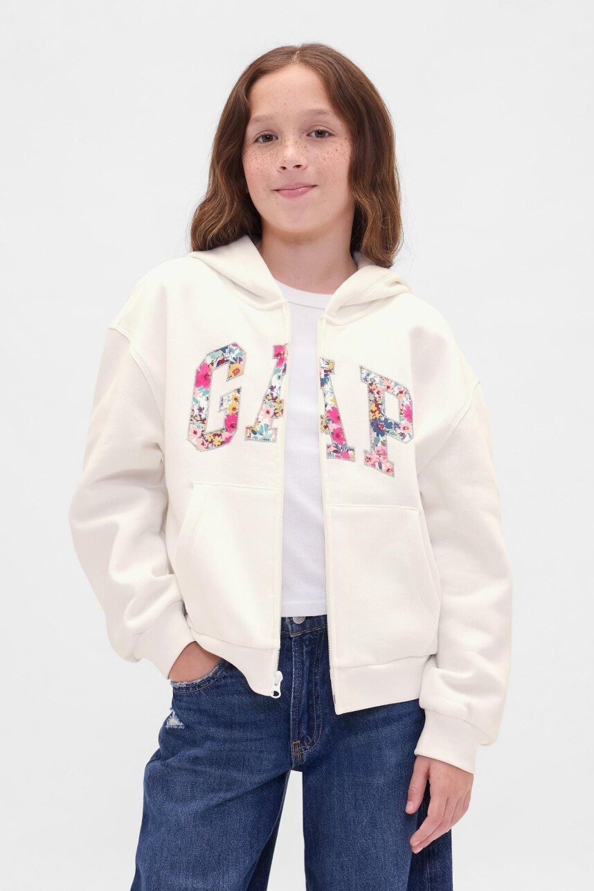 Canguro Con Cierre Niña New Off White