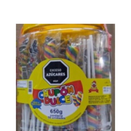 CHUPETIN POTE CHUPON DULCE 650GR 50PCS CHUPETIN POTE CHUPON DULCE 650GR 50PCS