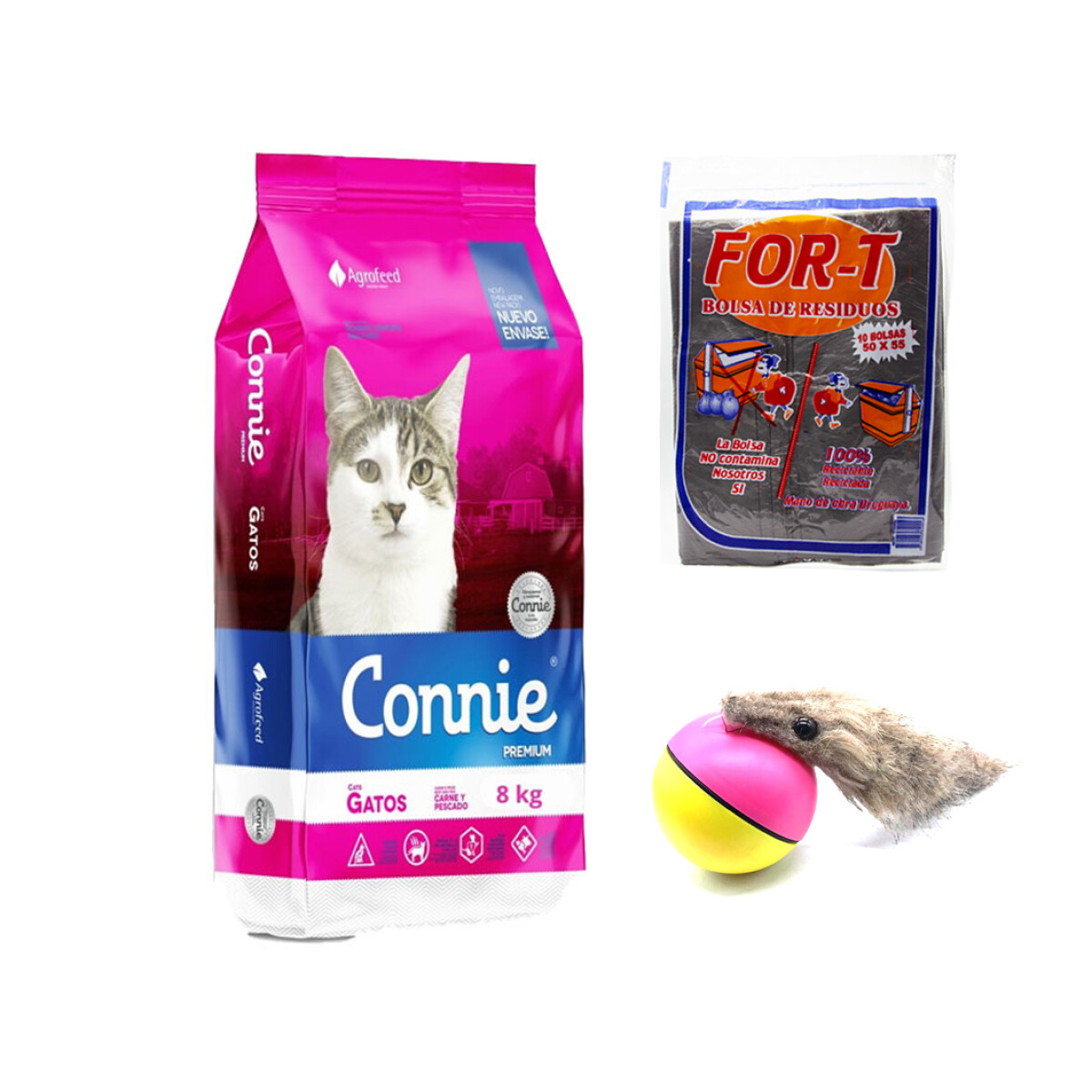 Alimento para Gato CONNIE 8kg + Regalo 