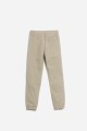 Jogger con elástico BEIGE