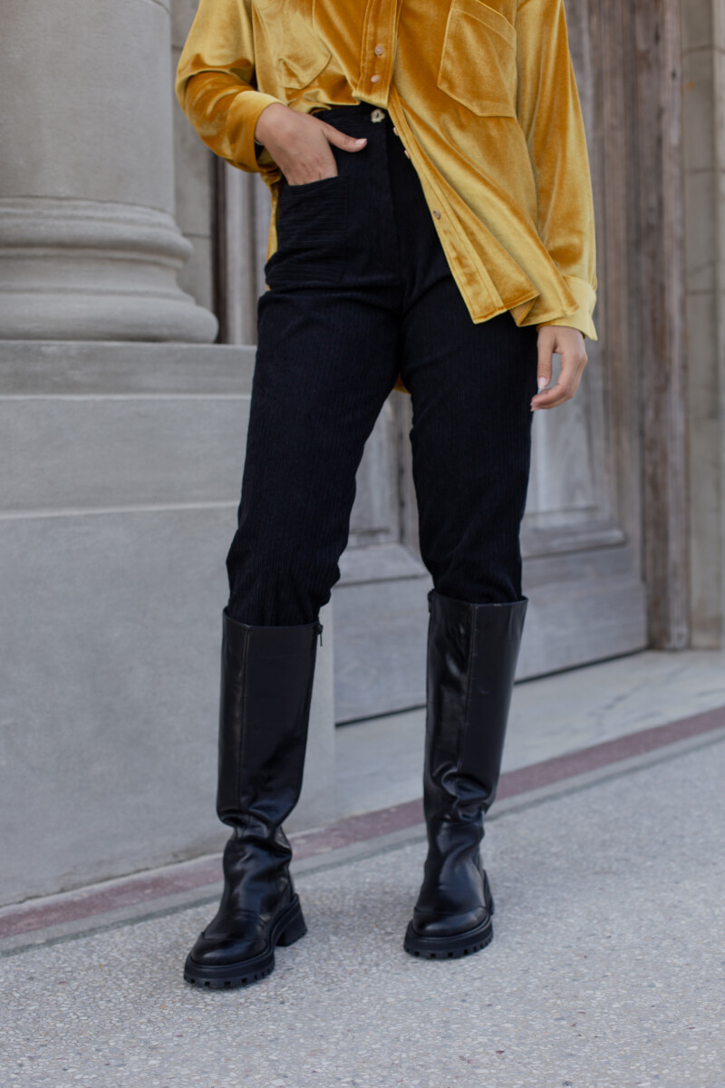 BOTA MONTA FW23 Negro