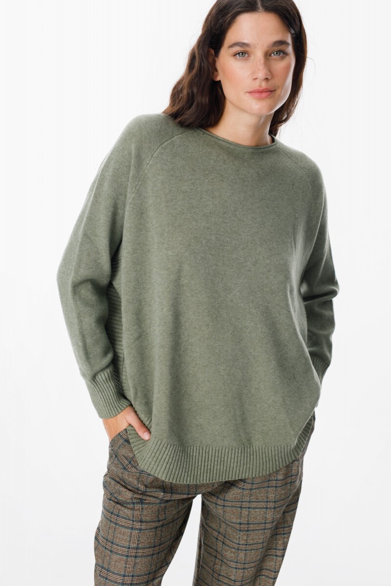 Sweater Loom - Verde Militar 