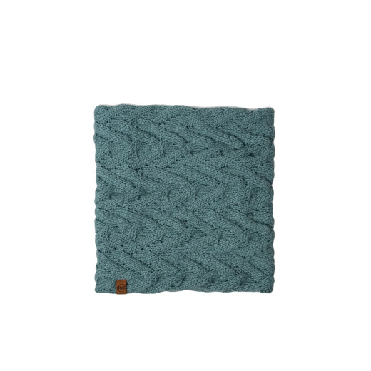 Bufanda Buff Knitted & Fleece Neckwarmer Caryn - Celeste Bufanda Buff Knitted & Fleece Neckwarmer Caryn - Celeste