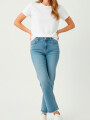 Pantalon Lindora Azul Grisaceo