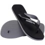 Sandalias Havaianas Dual Hombre Gris Acero Negro