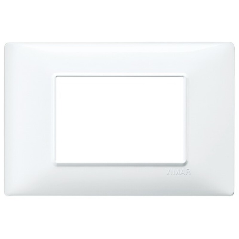 PLACA DE 3 PUNTOS BLANCA PLANA PLACA DE 3 PUNTOS BLANCA PLANA