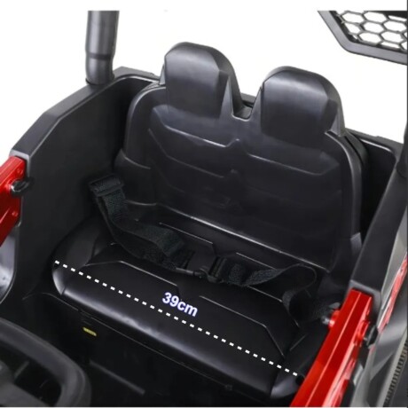 Auto a Batería Lumax 4x4 12V control remoto, USB y Música Blanco