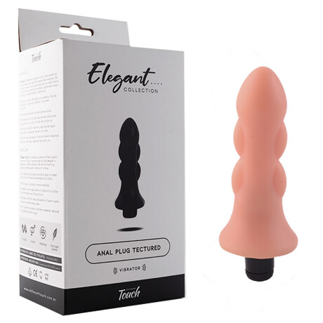 Estaca Anal Texturada Con Micro Vibro Piel