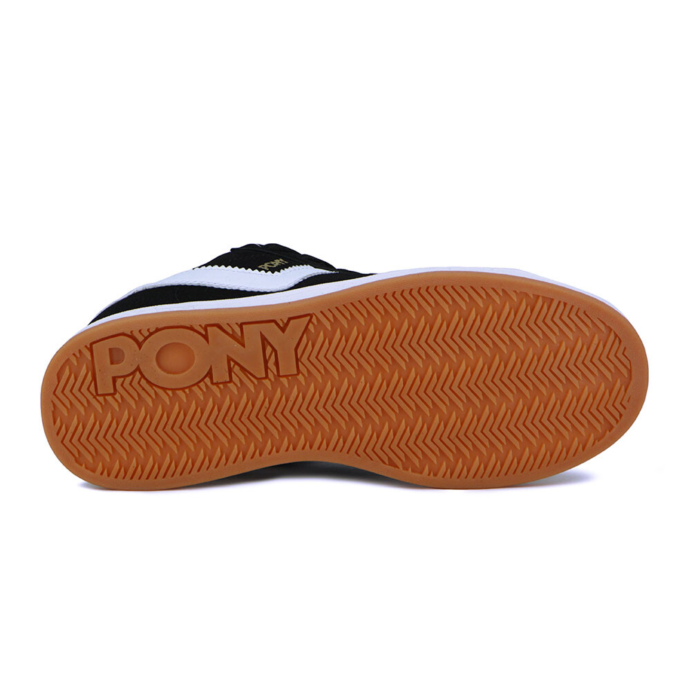 Pony Calzado Lifestyle Square Gamuza Hombre - negro/blanco Negro-Blanco