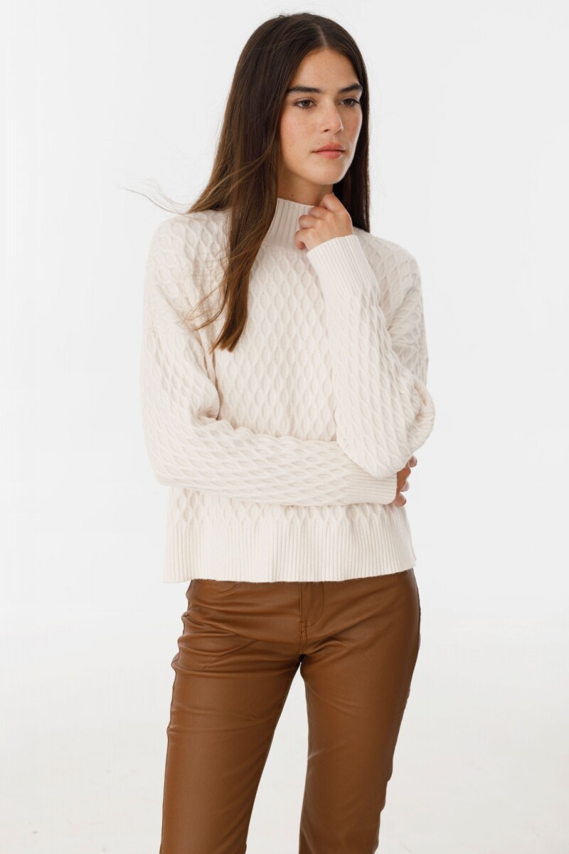 Sweater Panal Crudo