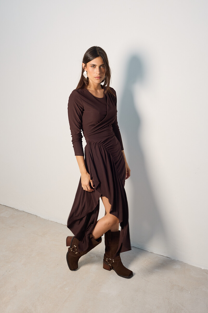Vestido Stretto Chocolate