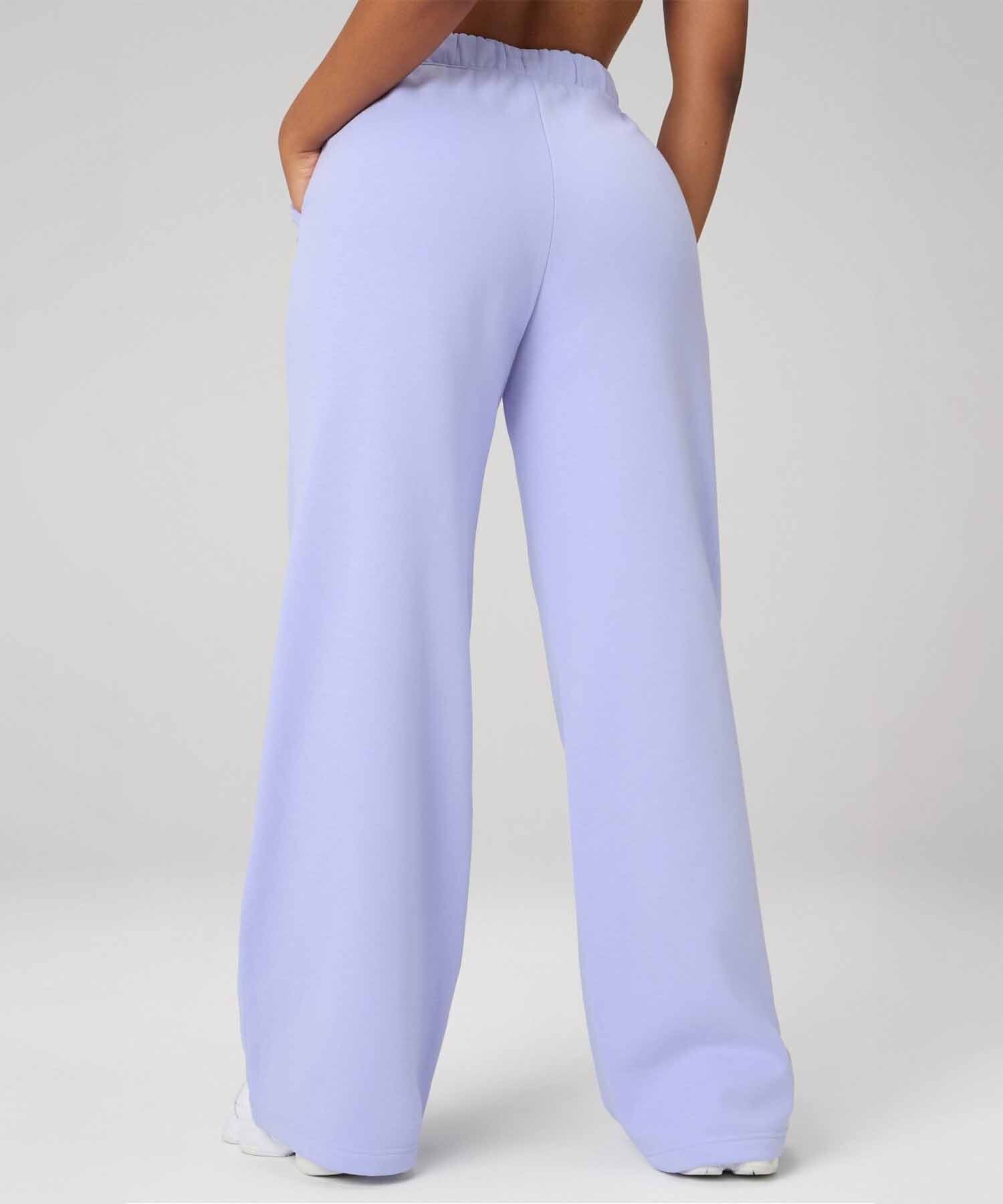 Pantalón Wide Leg Cozy Fleece Sweatpant Mujer Dreamscape