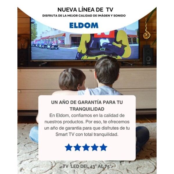 LED 55" SMART TV HD 4K ELDOM LED 55" SMART TV HD 4K ELDOM