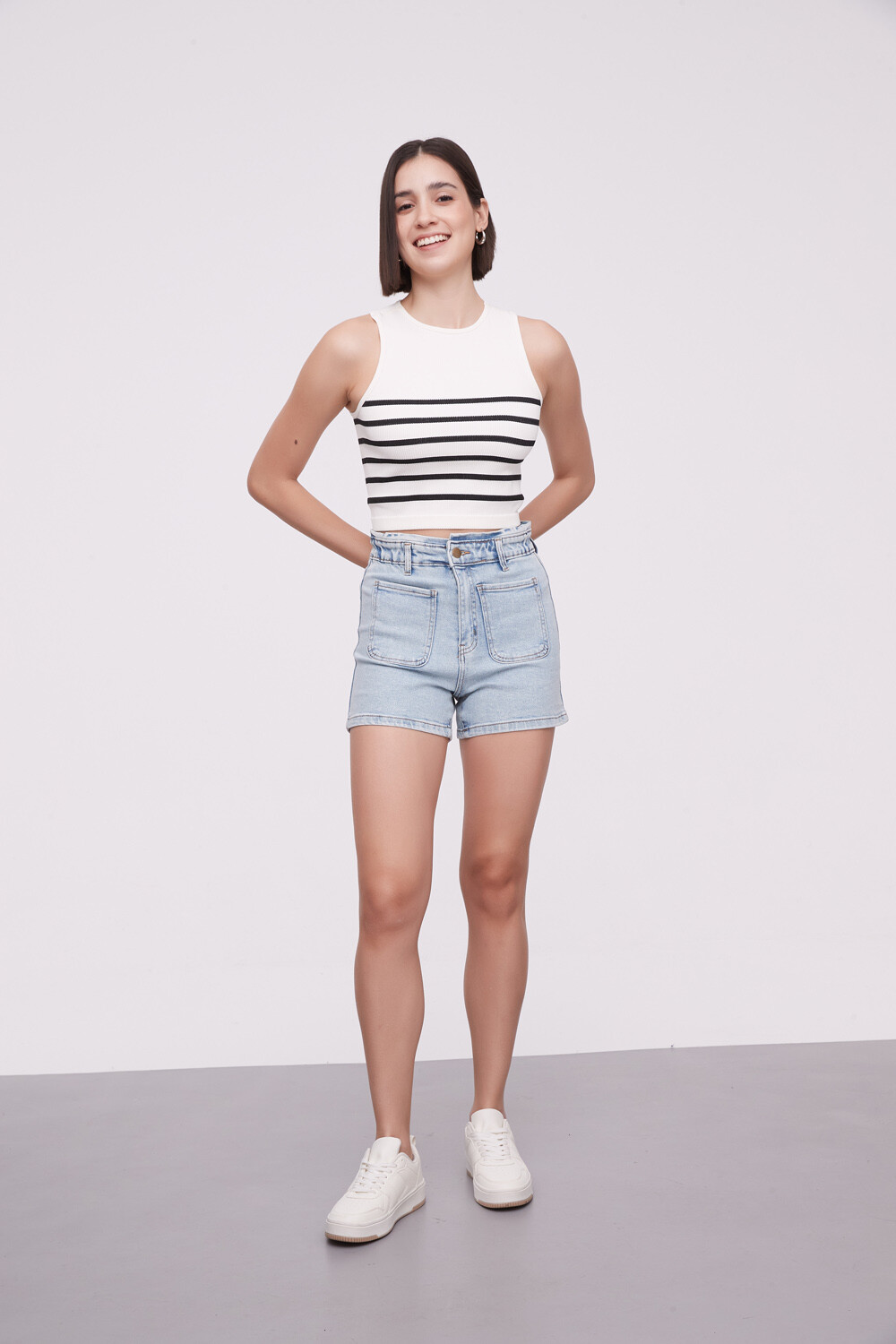 Short Cibran Azul Claro