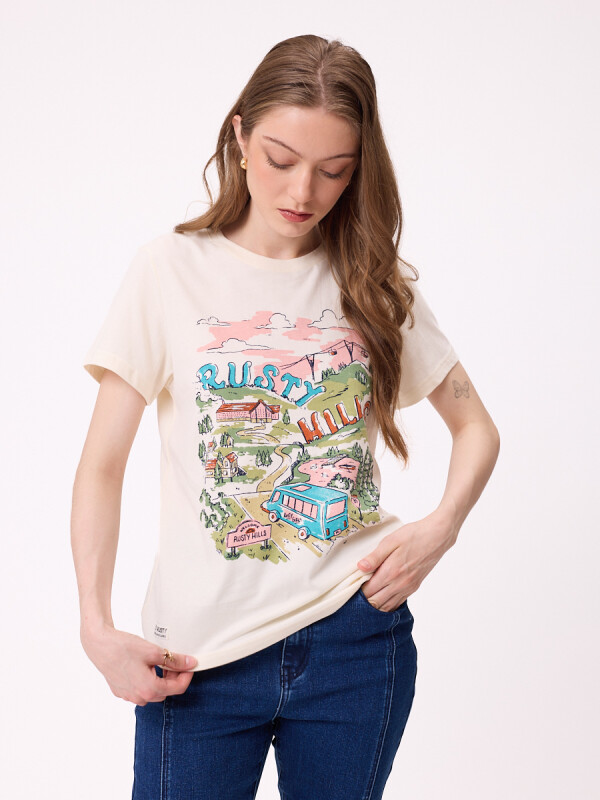 T-SHIRT ELPHIN RUSTY Crudo