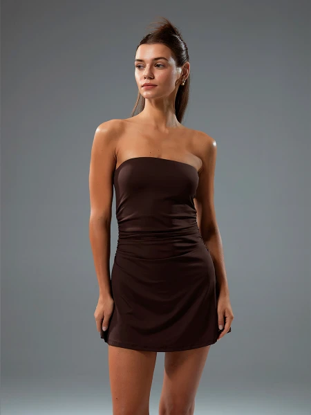 VESTIDO ODIN MARRON