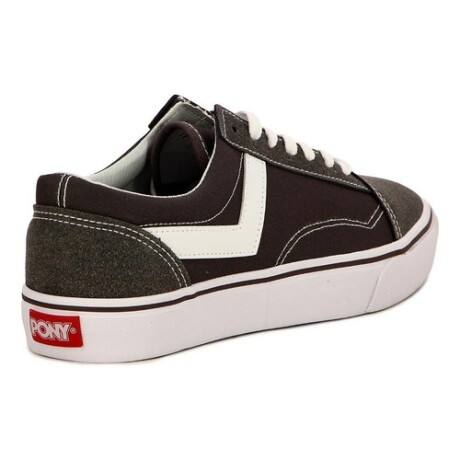 Championes Pony Old School con Plataforma Lona-Gamuza Gris Championes Pony Old School con Plataforma Lona-Gamuza Gris