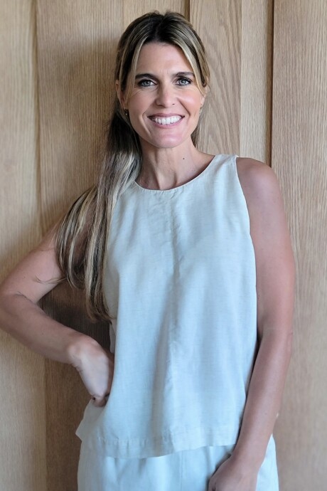 Musculosa Girasol Beige Melange