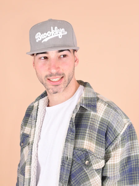 GORRO BROOKLYN GRIS